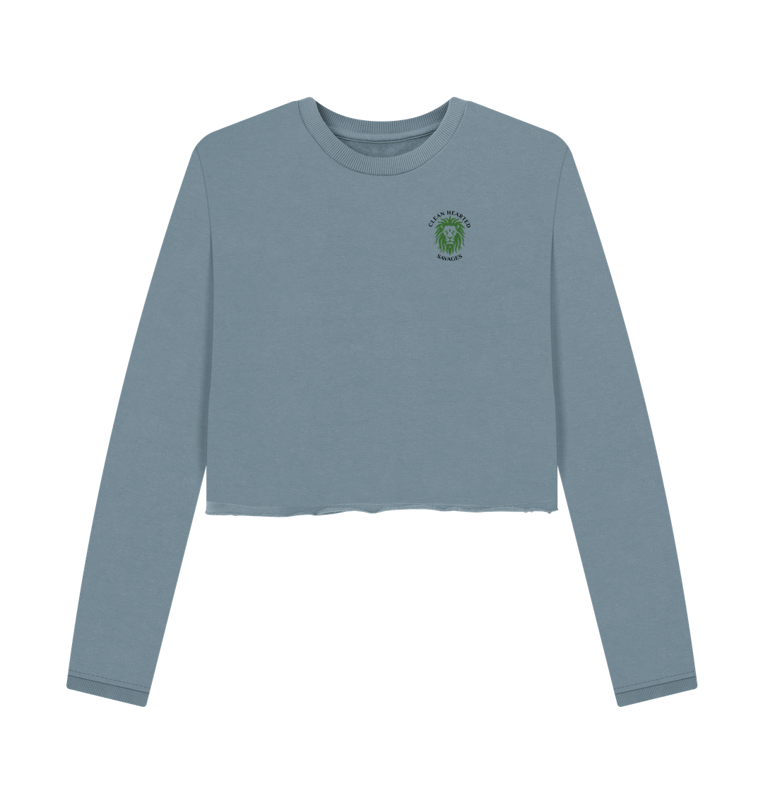 Stone Blue Women's Boxy Sweatshirt