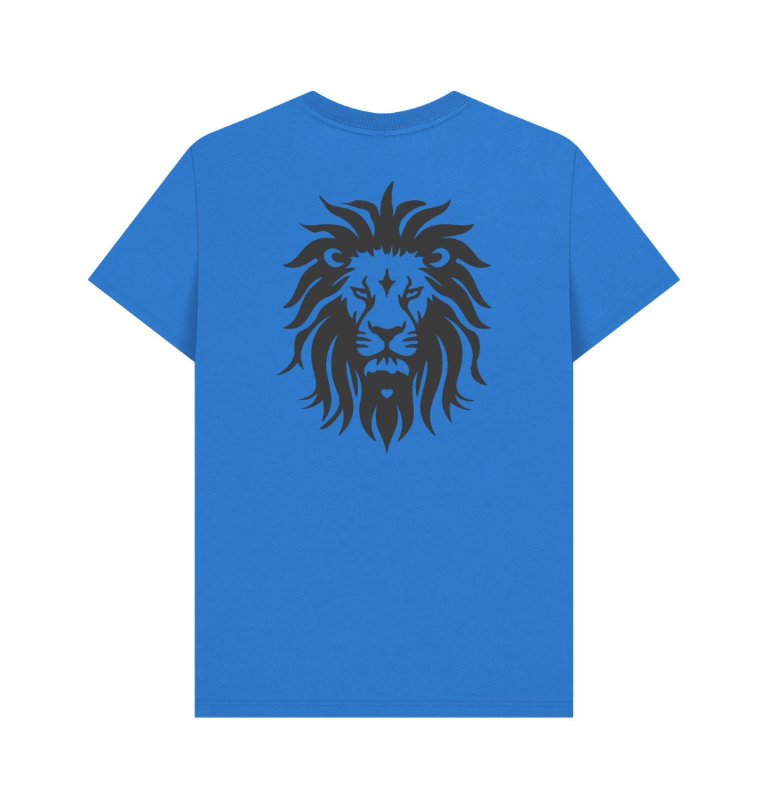 Clean Hearted Savages Organic Bright Blue Cotton T-Shirt**