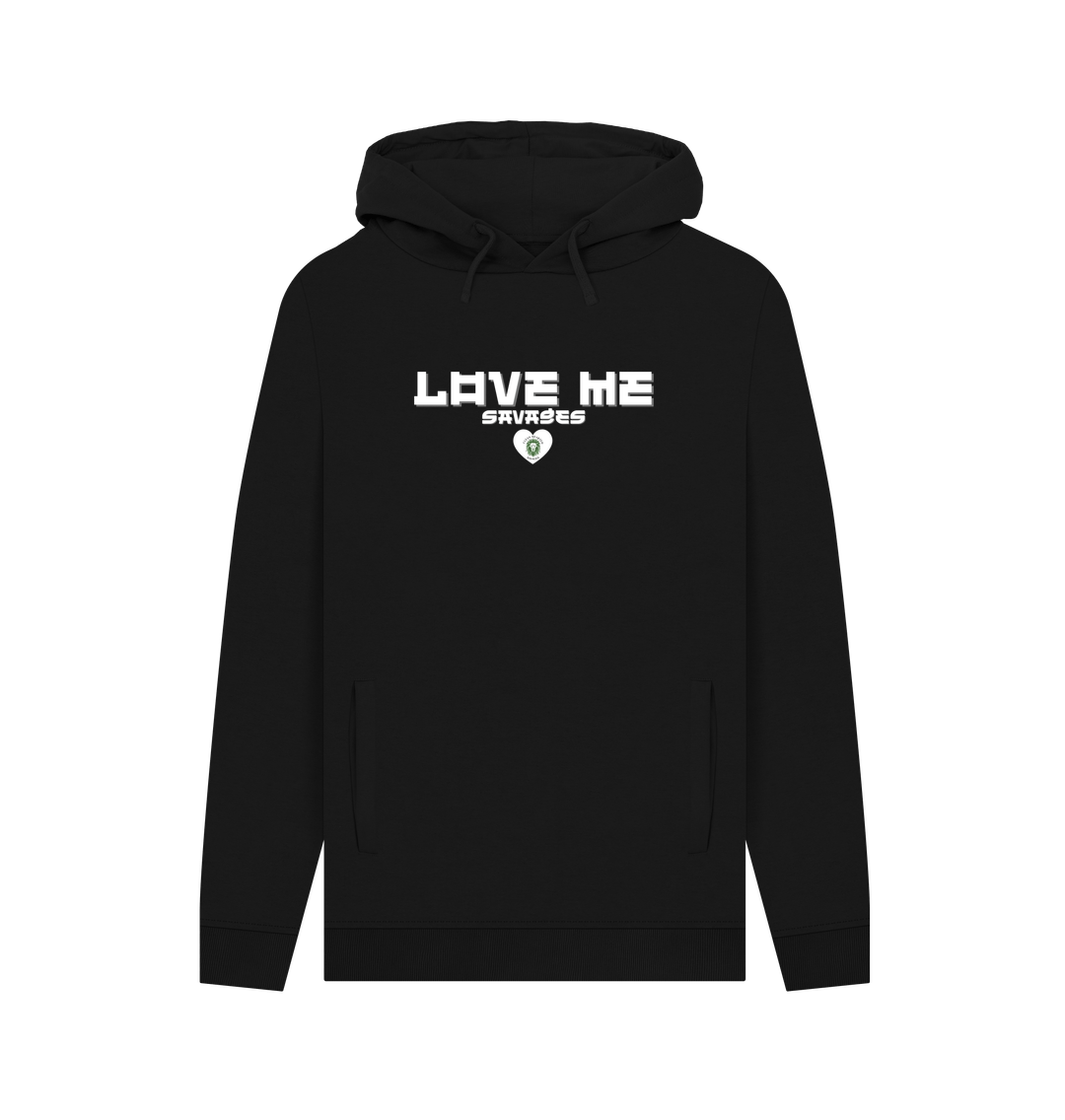 Black Love Me Organic Hoodie