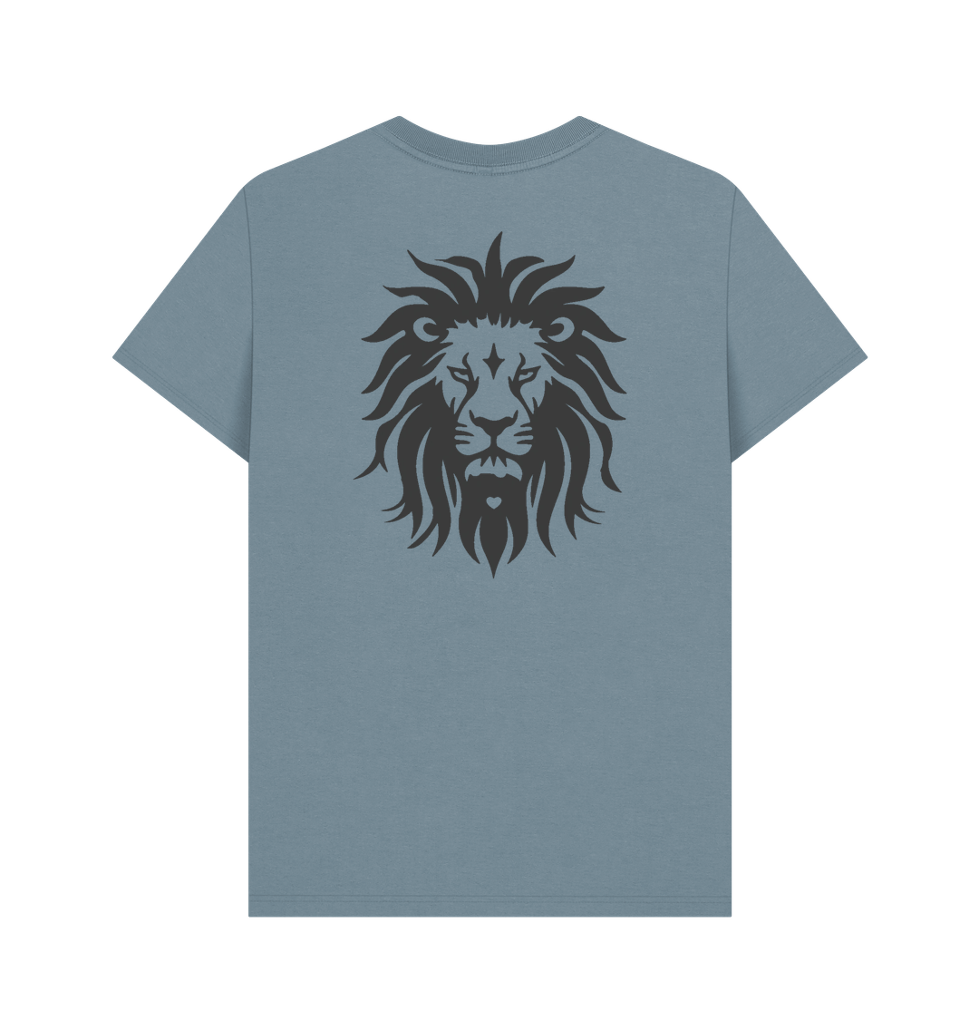 Clean Hearted Savages Organic Duck Egg  Blue Tee**