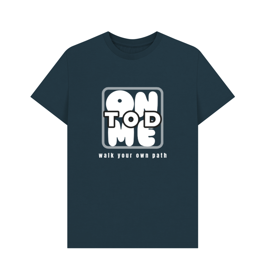Denim Blue Printed T-shirt