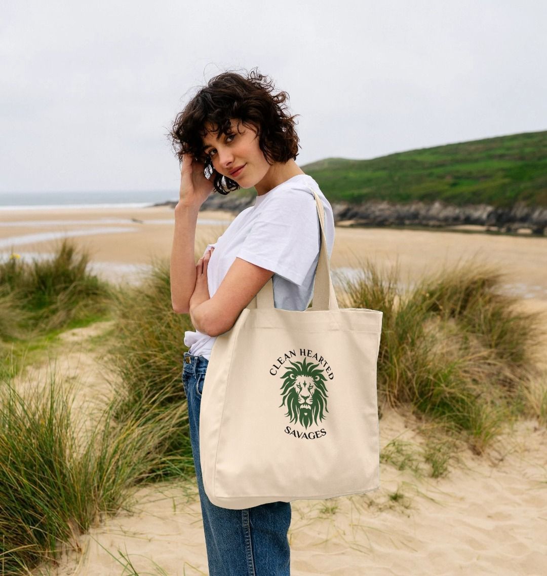 tote bag light front print