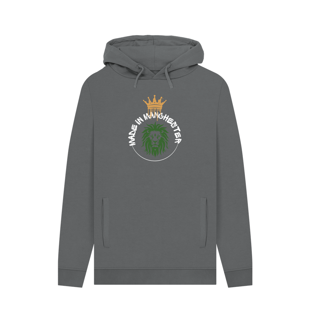 Slate Grey Manchester Savages Organic Hoodie
