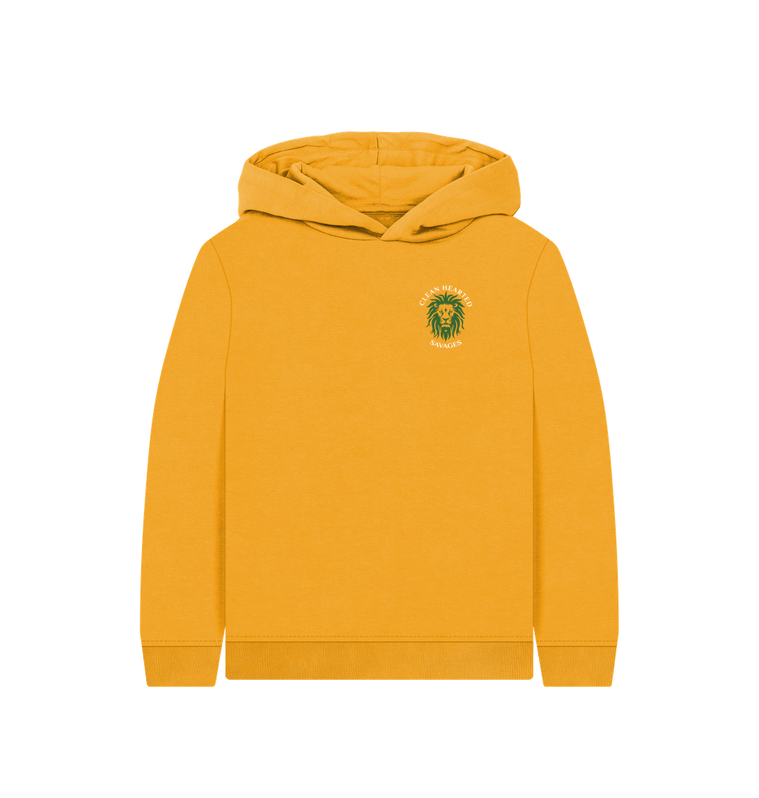 Mustard Mini Savage Eco Organic Hoodie Unisex