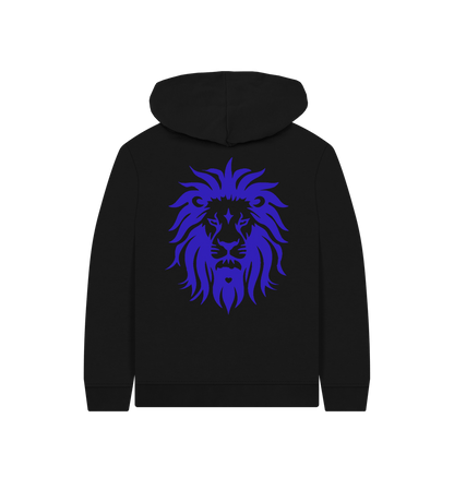 Clean Hearted Savages Organic Kids Blue Lion Hoodie