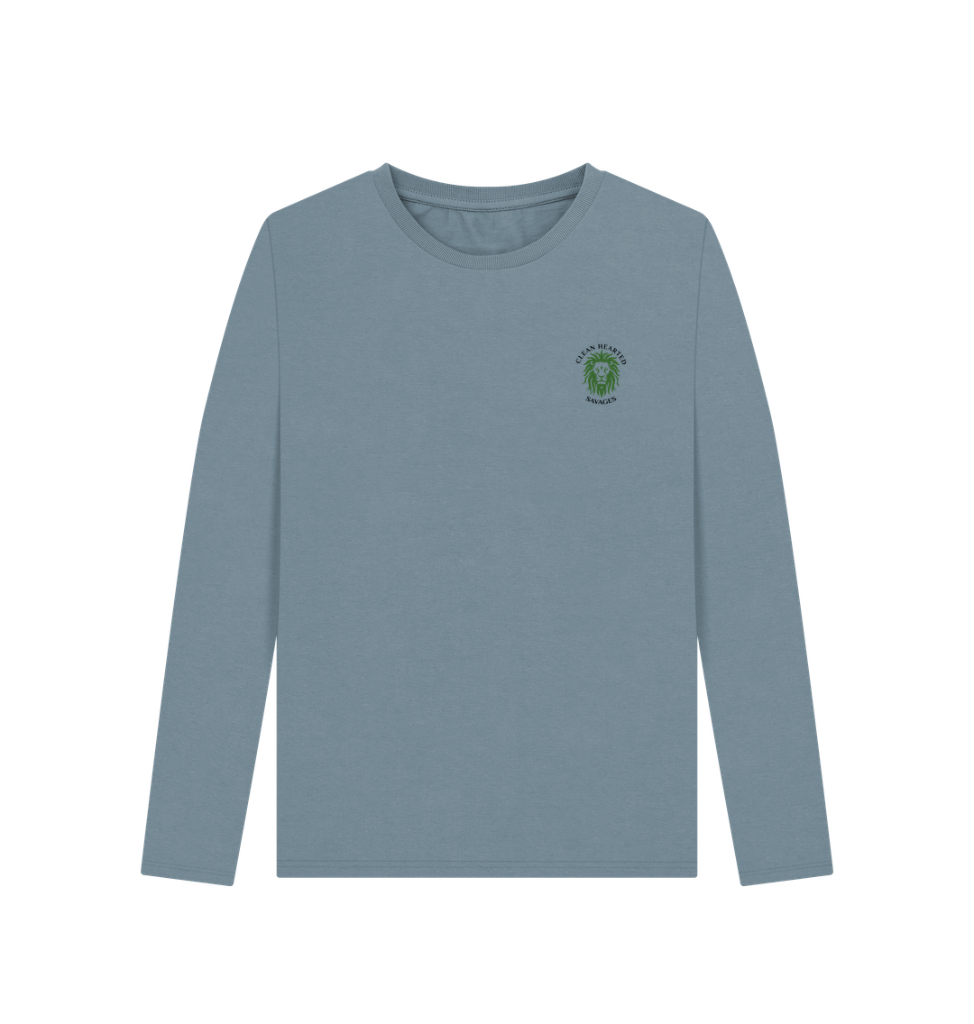 Stone Blue Women's Long Sleeve T-Shirt