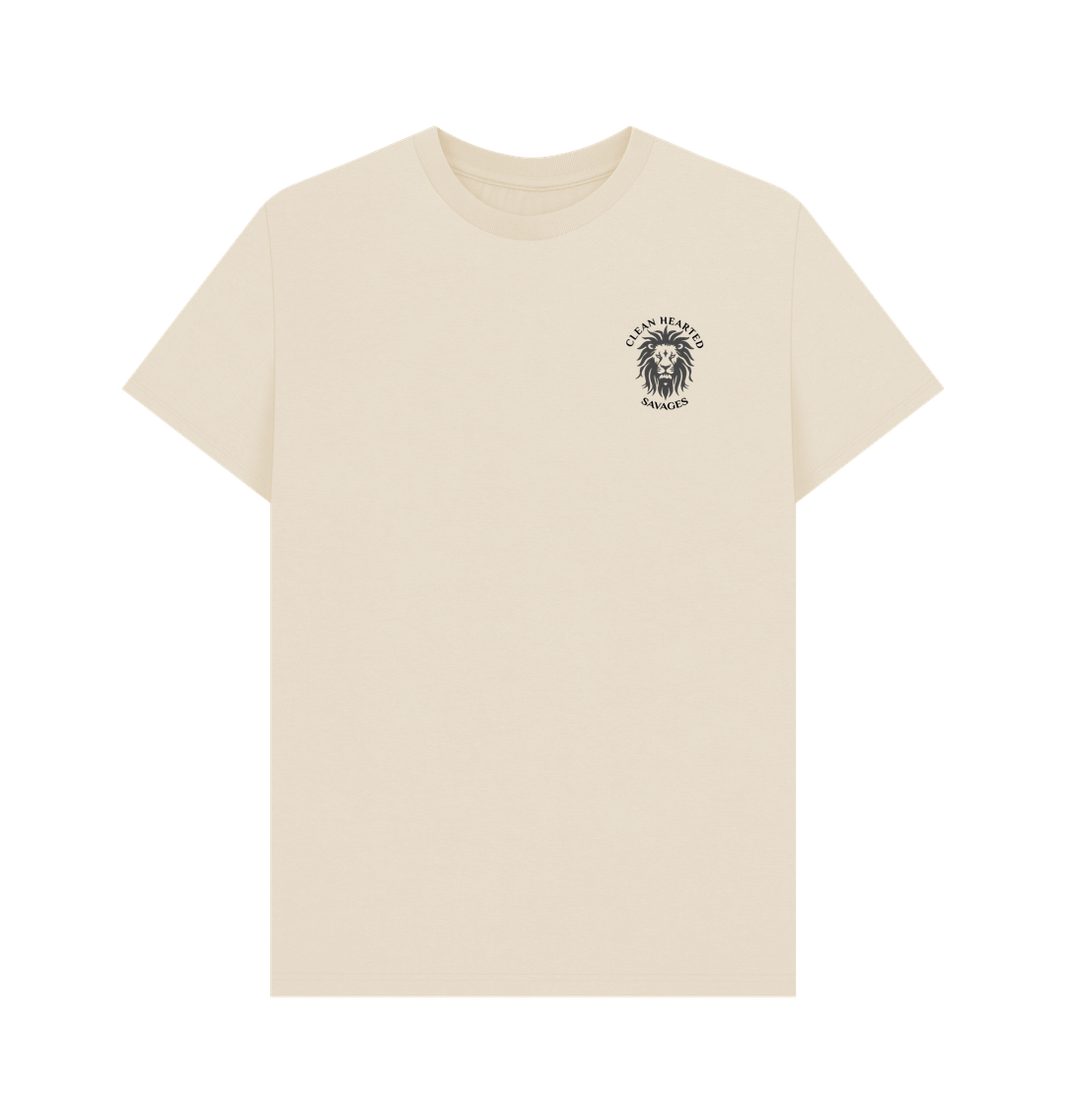 Oat The Savage by Nature Classic Tee** Grey Lion