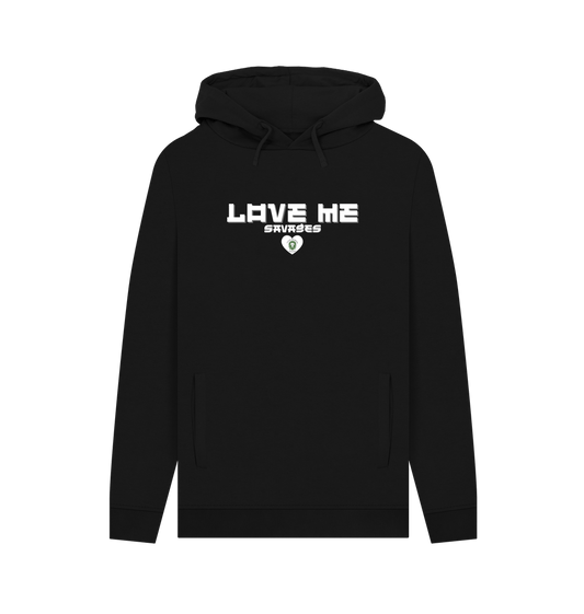 Black Love Me Organic Hoodie