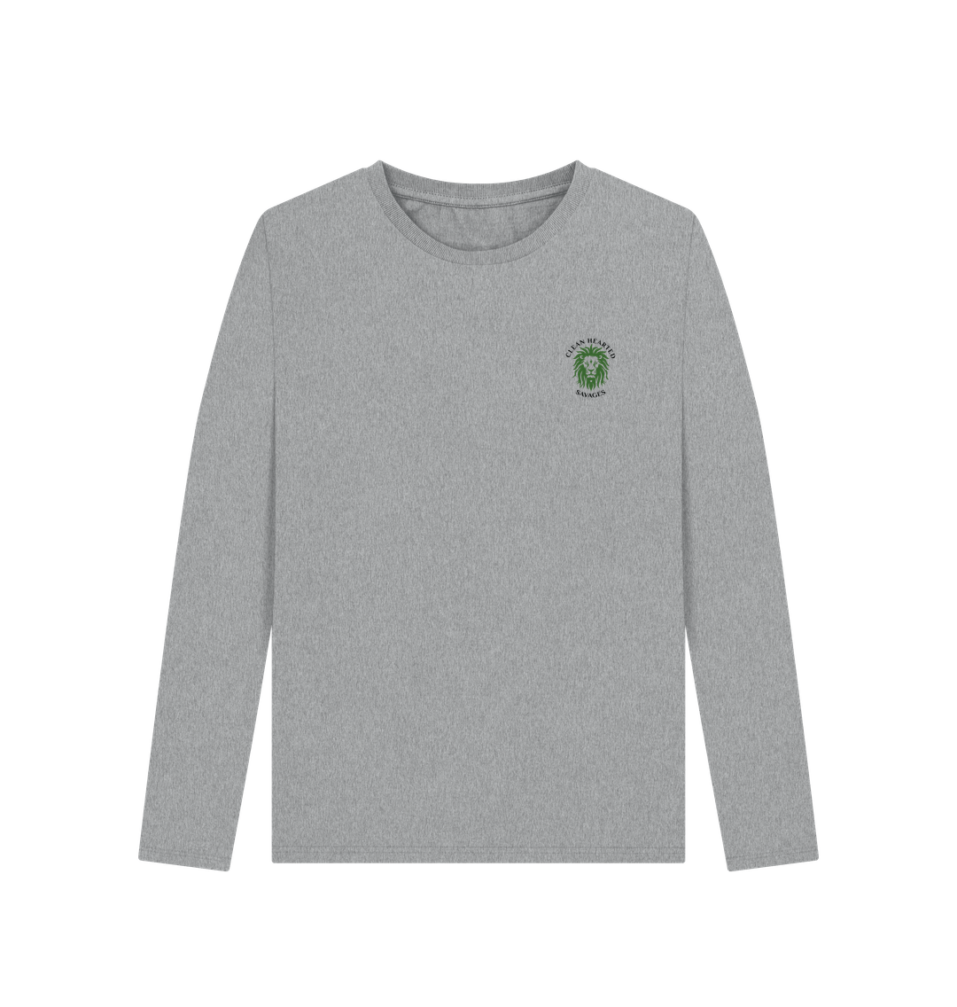 Athletic Grey Women's Long Sleeve T-Shirt
