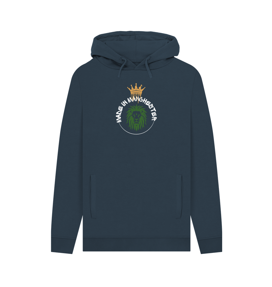 Navy Made in Manchester **Limited Edition** Organic Hoodie