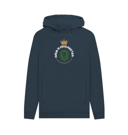 Navy Made in Manchester **Limited Edition** Organic Hoodie