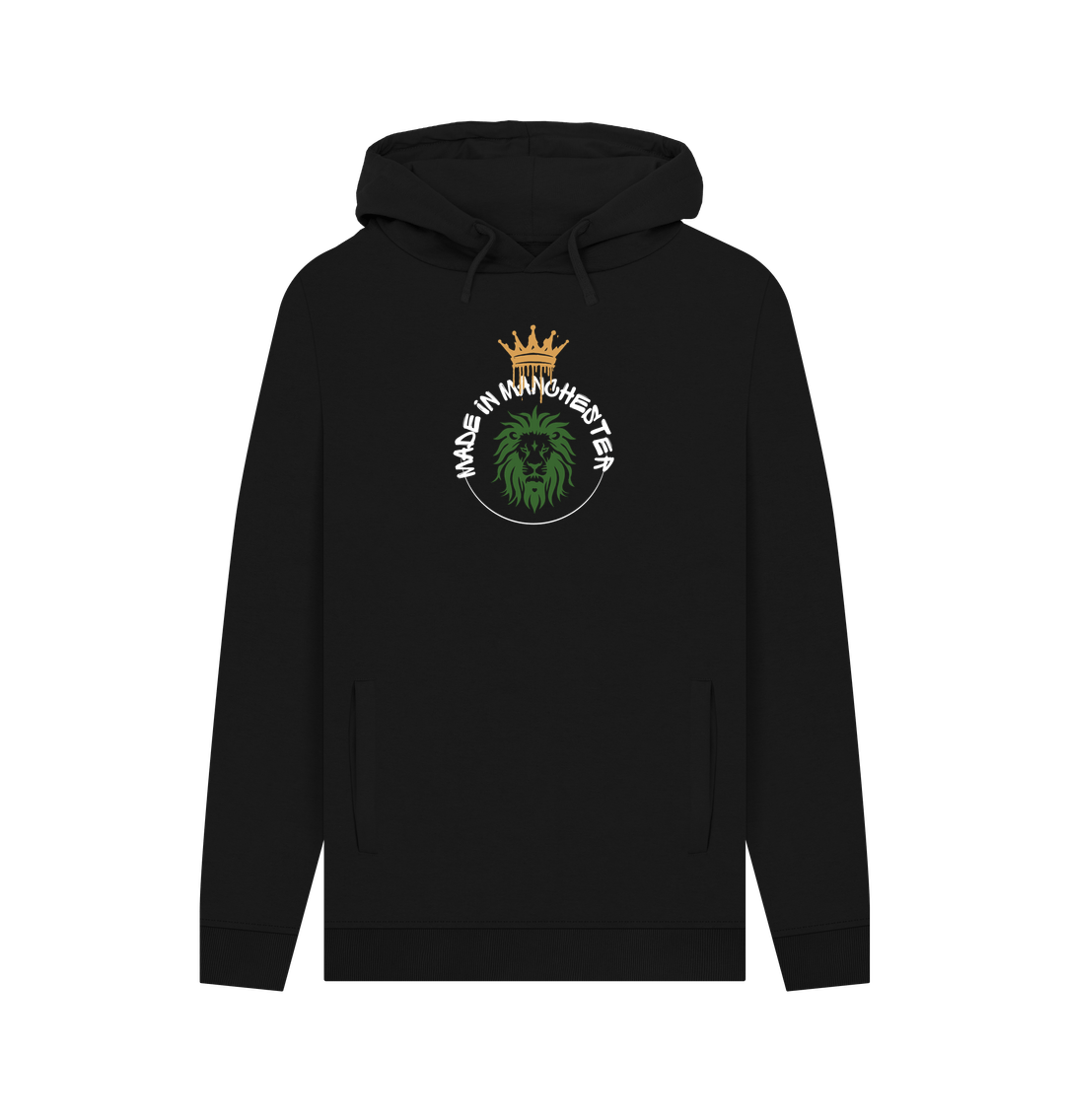 Black Manchester Savages Organic Hoodie