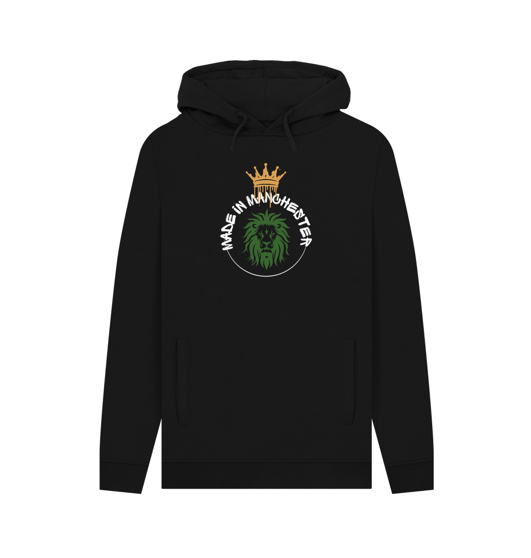 Black Manchester Savages Organic Hoodie