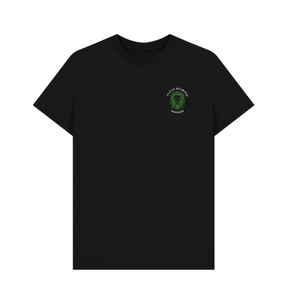 Black Clean Hearted Savages Organic Tee - Black Classic
