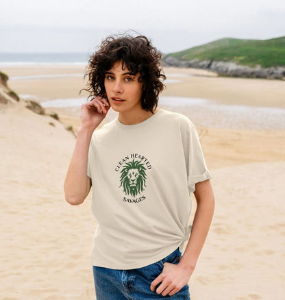 Women's Relaxed Tee Central Lion