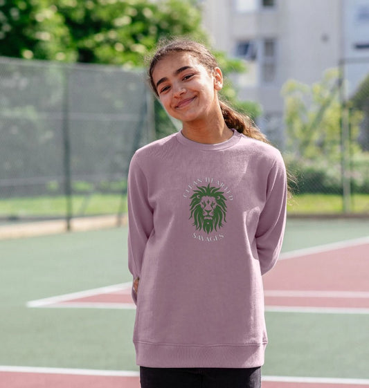 Organic Kids Crew Neck Sweater