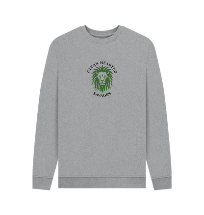 Light Heather Men's Organic Crew Neck Light