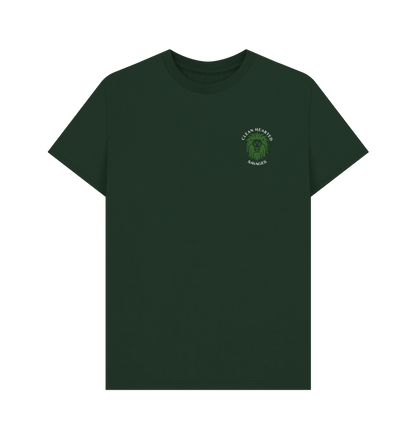 Evergreen Clean Hearted Savages Organic Tee - Evergreen