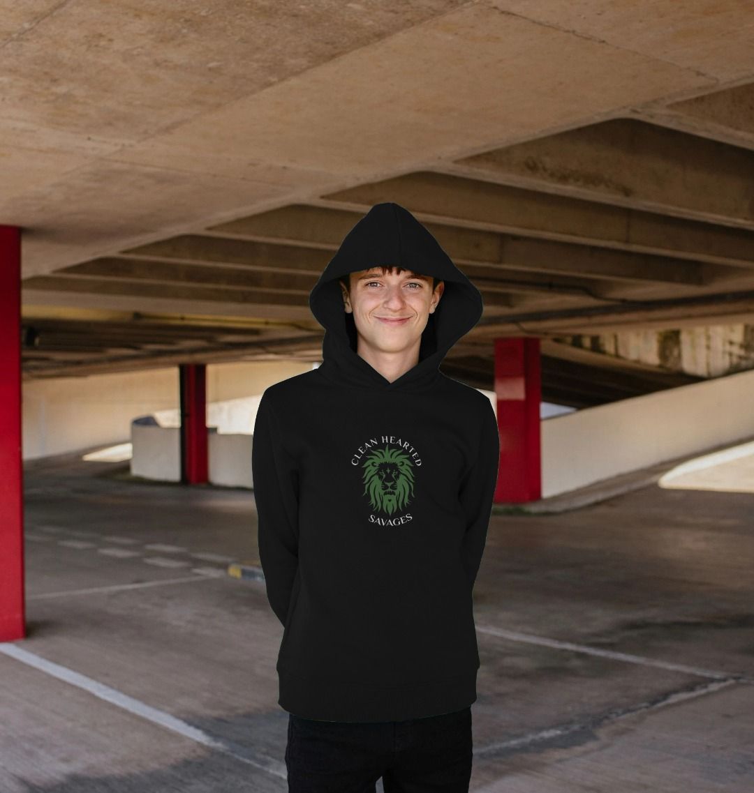 Junior Savage Eco Organic Hoodie Unisex